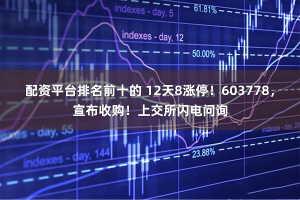 配资平台排名前十的 12天8涨停！603778，宣布收购！上交所闪电问询